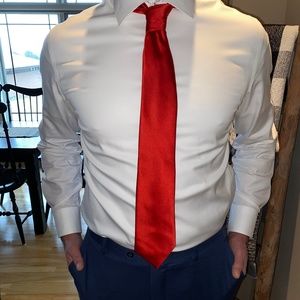 John Ashford Red Tie